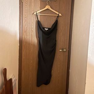Black Satin dres